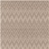 Boho zigzag stripe wallpaper in nude brown soft chevron · Rasch Atelier Tissé 613643