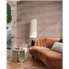 Boho Tapete mit Zickzack-Streifen in Nude‑Braun, softer Chevron · Rasch Atelier Tissé 613643