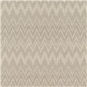 Boho Tapete mit Zickzack-Streifen hellbraun Chevron · Rasch Atelier Tissé 613667