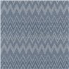 Papel pintado azul de rayas zigzag boho estilo ikat