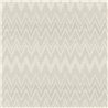 Papier peint blanc crème à rayures zigzag boho chevron tissé