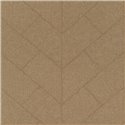 Papel pintado geométrico de espiga marrón chevron fino · Rasch Atelier Tissé 613759