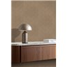 Geometric herringbone wallpaper in brown, fine chevron · Rasch Atelier Tissé 613759