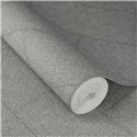 Geometrischer Herringbone Tapete grau gewebter Chevron · Rasch Atelier Tissé 613773