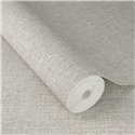 Grey rustic linen wallpaper textile look · Rasch Atelier Tissé 613940