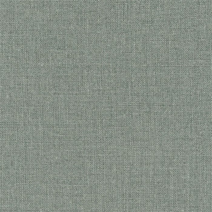 Rustic linen wallpaper teal textile look · Rasch Atelier Tissé 613964