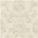 Papier peint damas beige clair grand motif · Rasch In Bloom 412604