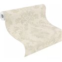 Papier peint damas beige clair grand motif · Rasch In Bloom 412604