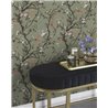 Green Japanese cherry blossom wallpaper · Rasch In Bloom 413243