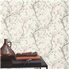 Papel pintado flores de cerezo japonés blanco ramas acuarela · Rasch In Bloom 413250