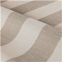 Streifentapete in Leinenoptik beige · Casamance Rayures 78060202