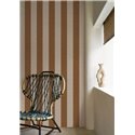 Papel pintado rayas efecto lino beige · Casamance Rayures 78060304