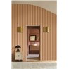 Rayures aspect lin pêche · Casamance Rayures 78060406