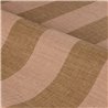 Streifentapete in Leinenoptik, Pfirsich · Casamance Rayures 78060406