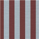 Streifentapete in Leinenoptik in Bordeaux und Hellblau · Casamance Rayures 78060916