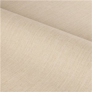 Papel pintado espiga fina aspecto lino beige paja 2