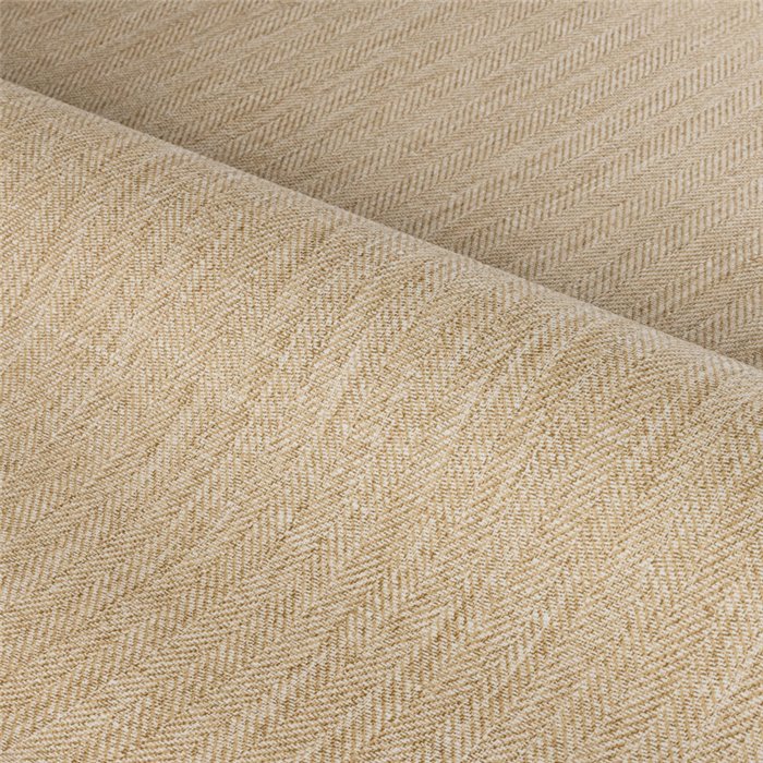 Luxury hazelnut linen-look chevron wallpaper · Casamance Rayures 78071426
