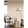 Tapete mit breiten Streifen und gewebtem Fischgrat in Leinenoptik, Sandbeige · Casamance Rayures 78082038