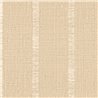 Papel pintado de rayas desflecadas con efecto rafia en arena · Casamance Rayures 78103262