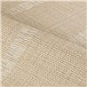 Rayures effilochées sur fond effet raphia, sable · Casamance Rayures 78103262