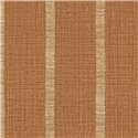 Papel pintado efecto rafia con rayas siena desflecadas · Casamance Rayures 78104078
