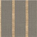 Papel pintado en antracita con rayas finas desflecadas y efecto rafia · Casamance Rayures 78104180