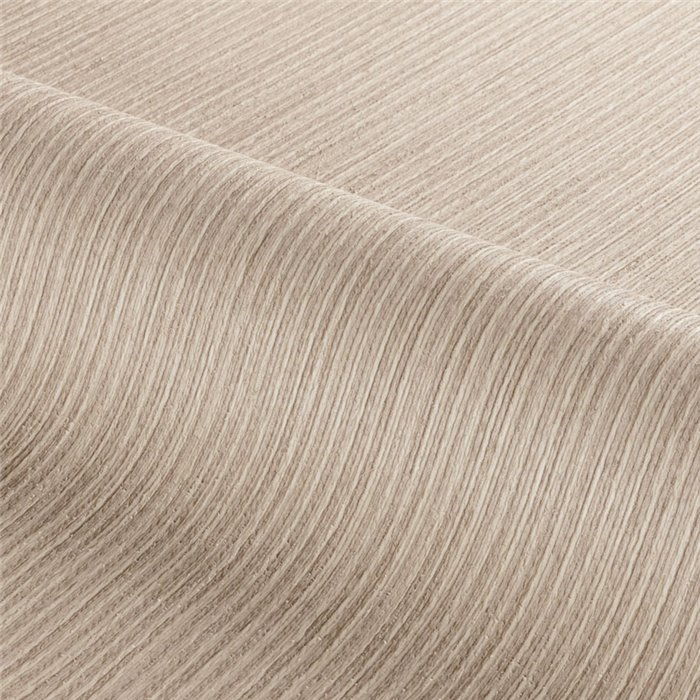 Papel pintado beige con trama fil a fil y aspecto de yute · Casamance Rayures 78114384