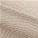Tapete in Beige mit Fil-à-Fil-Streifung und Jute-Optik · Casamance Rayures 78114384