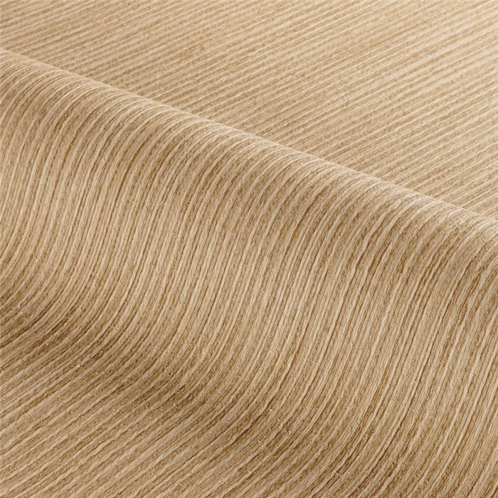Fil-à-Fil-Streifen mit Jute-Optik in Haselnuss · Casamance Rayures 78114486