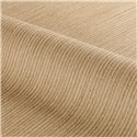 Papel pintado fil a fil de inspiración yute en tono avellana · Casamance Rayures 78114486