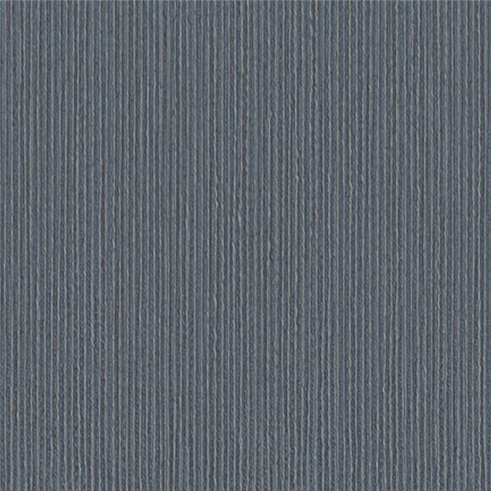 Deep blue-grey fil-à-fil pinstripe wallpaper with a jute-look · Casamance Rayures 78114690
