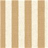 Breite handgemalte Streifen auf Hintergrund in Raffia-Optik, Ton Stroh · Casamance Rayures 78124894