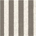 Papel pintado efecto rafia con rayas pintadas en antracita · Casamance Rayures 78124996