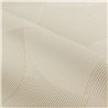 Curved geometric ivory wallpaper high-end · Casamance Striato 78130100