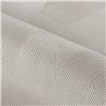 Papier peint effet enduit aux arcs entrelacés gris argent · Casamance Striato 78141018