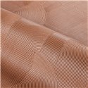 Terracotta plaster-effect wallpaper with interlacing arches · Casamance Striato 78141222