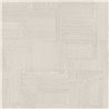 Tapete High-End mit Putzoptik und linearem Blockrelief in Beige
