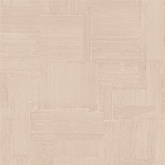 Geometrische Tapete in warmem Beige mit Putzoptik · Casamance Striato 78151630