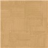 Papel pintado de alta gama geométrico con bloques lineales ocre