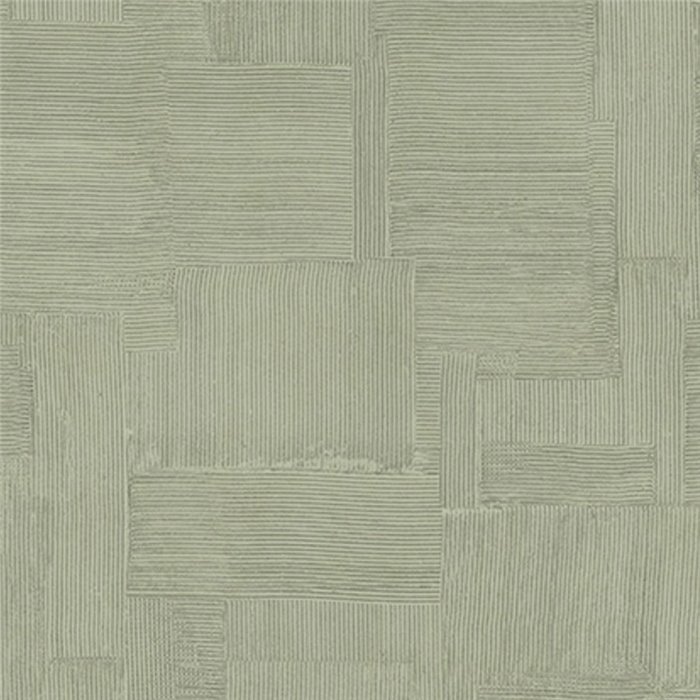 Tapete mit geometrischem Putz-Effekt in Salbeigrün · Casamance Striato 78151936