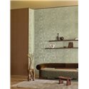 Tapete mit geometrischem Putz-Effekt in Salbeigrün · Casamance Striato 78151936