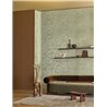 Tapete mit geometrischem Putz-Effekt in Salbeigrün · Casamance Striato 78151936