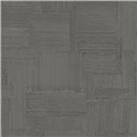 Luxus-Tapete mit Putzoptik und geometrischem Linienmuster anthrazit · Casamance Striato 78152140