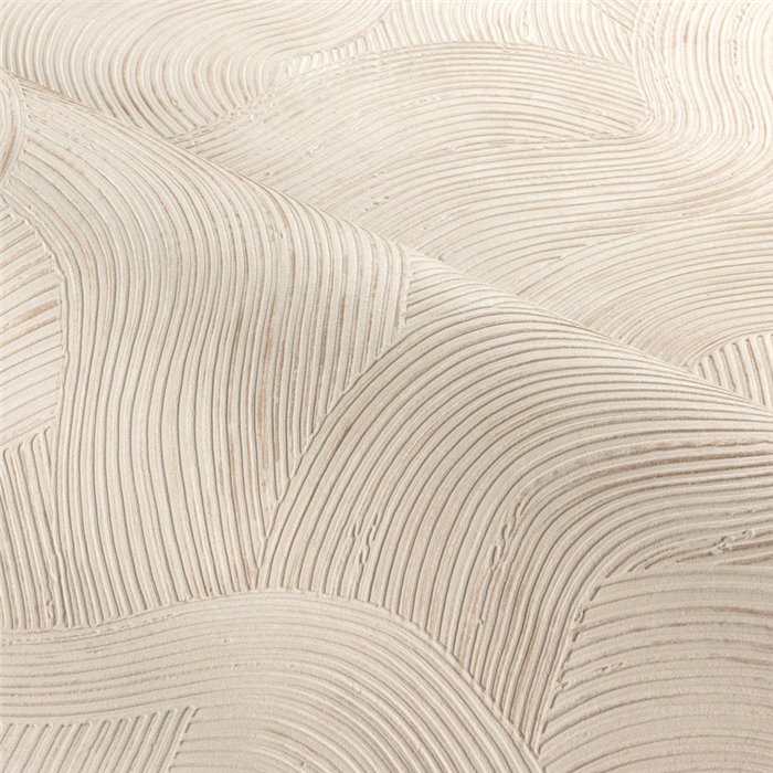 Papel pintado efecto estuco mate en beige · Casamance Striato 78162242