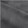 Tapete in Anthrazit mit verflochtenen Wellen, Spachtelputz-Effekt · Casamance Striato 78162650