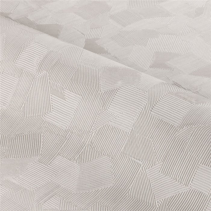 Wallpaper patinated plaster effect in pearl grey · Casamance Striato 78172854