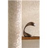 Wallpaper almond mosaic with stucco effect · Casamance Striato 78172956