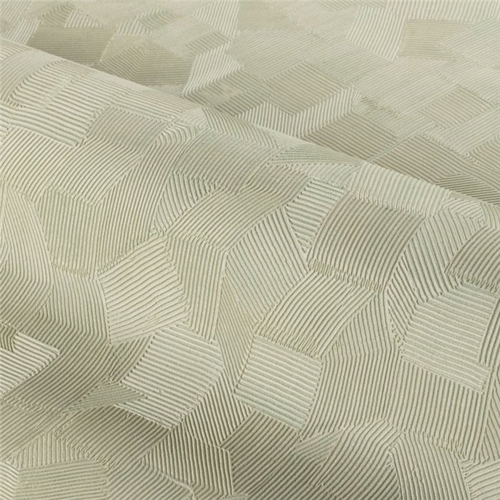 Papier peint Volterra bleu à lignes géométriques · Casamance Striato 78173058