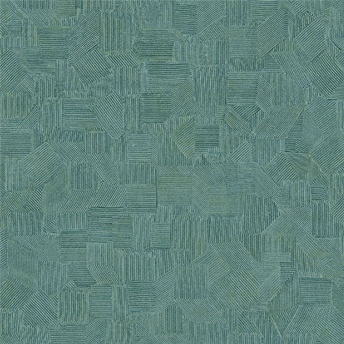 Papel pintado efecto estuco turquesa moderno · Casamance Striato 78173262
