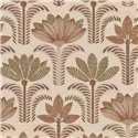 Tapete mit Palmen und Sisal-Effekt modern · Casamance Racines 78180100